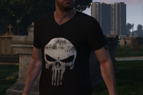 Trevor's Punisher Shirt: The Look